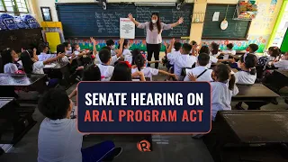 Senate hearing on ARAL program