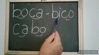 Aprenda a ler juntando as letras 3ª aula