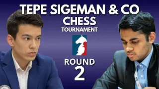 Nodirbek Abdusattorov vs Arjun Erigaisi | TePe Sigeman & Co Chess 2024 | Round 2