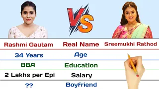 Rashmi Gautam vs Sreemukhi Comparison 2023 | Lifestyle