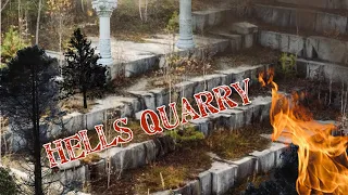 Haunted Hells Quarry | Found Free Mason Relics | (Dark and Tragic Past)