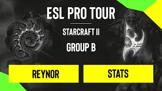 SC2 - Reynor vs. Stats - DreamHack SC2 Masters: Fall - Group B - Season Finals