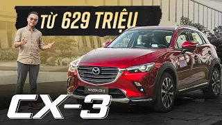 Chi tiết Mazda CX-3 từ 629 triệu: có gì để nhập mâm GẦM CAO - CỠ NHỎ?