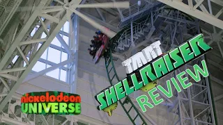 TMNT Shellraiser Review, Nickelodeon Universe, World's Steepest Roller Coaster