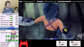 Kingdom Hearts 0.2 Birth by Sleep Any% (Critical) in 21:20 (Current World Record)