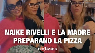 Naike Rivelli insieme alla madre Ornella Muti: “La nostra pizza non si rigenera”