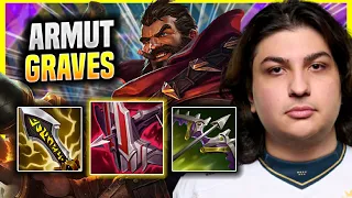 ARMUT IS INSANE WITH GRAVES! - MAD Armut Plays Graves Top vs Jayce! | Season 2022