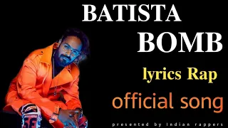EMIWAY - BATISTA BOMB (OFFICIAL MUSIC VIDEO 2020) | lyrics rap songs Hindi by emaiy bantai | indain