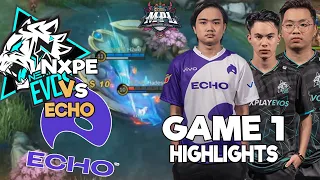 KINOTONGAN SA ERE YUNG ALDOUS! | NXPE vs ECHO GAME 1 HIGHLIGHTS MPL PH S8