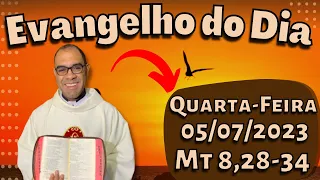 EVANGELHO DO DIA – 05/07/2023 - HOMILIA DIÁRIA – LITURGIA DE HOJE - EVANGELHO DE HOJE -PADRE GUSTAVO