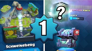 EPISCHES 3000 TROPHÄEN DUELL MIT LEVEL 1! 🔥 | Neue Legendäre Karten | Clash Royale deutsch