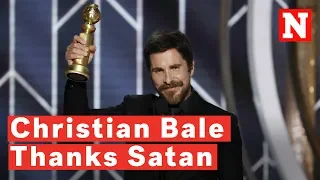 Christian Bale Thanks Satan For Giving Him 'Inspiration' On How To Play Dick Cheney