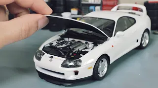 Toyota Supra Model Car Full Build Step By Step