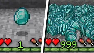 Minecraft: QUANTO MAIS XP EU TIVER, MAIS OS BLOCOS MINERADOS MULTIPLICAM!