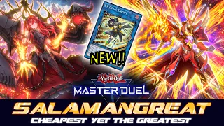 MASTER DUEL | SALAMANGREAT - THE CHEAPEST DECK GETS AN UPGRADE?