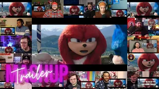 Knuckles Series - Official Trailer Reaction Mashup 🦔🤣- SONIC THE HEDGEHOG - Idris Elba - Paramount+