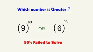 Math Olympiad | A Nice Exponential Problem | Which number is Greater ?