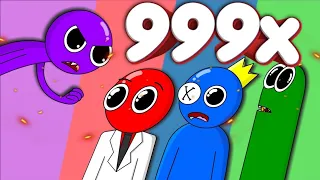 Just a Bit Crazy - Rainbow Friends | Meme Animation | 999x speed