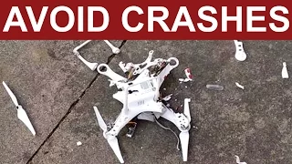 DJI Phantom | How to avoid crashes and fly aways | TOP 13 HINTS