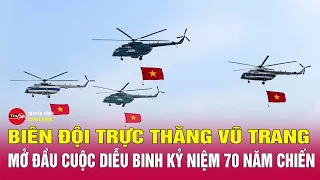 Mãn nhãn phần trình diễn của trực thăng tại Lễ kỷ niệm Chiến thắng Điện Biên Phủ | Tin24h