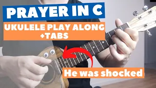 Prayer in C - ukulele tutorial with tabs (good fingerstyle exercise)