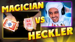 Magician vs Heckler on OMEGLE!