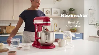 KitchenAid® Bowl-Lift Stand Mixer Collection: How to Use