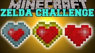 Minecraft: ZELDA CHALLENGE (MORE HEARTS, FAIRY FOUNTAINS, & MORE!) Mod Showcase