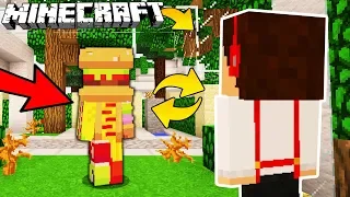 JAK ZOSTAŁEM HAMBURGEREM W MINECRAFT || MINECRAFT ZAMIANA