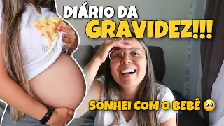 DIÁRIO DA GRAVIDEZ - SEGUNDO TRIMESTRE (Tamanho do bebê, movimentos do bebê, desafios)| Denise Porto