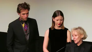 Robert Pattinson Claire Denis High Life Premiere TIFF 9/9/18 Intro