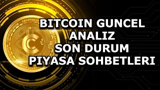 BITCOIN GUNCEL ANALIZ / SON DURUM / PIYASA SOHBETLERI