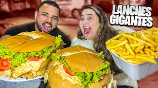 O LANCHE MAIS FAMOSO DA CIDADE | COMIDAS GIGANTES