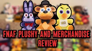FNAF Plushy and Merchandise Review ￼