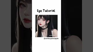 Eye Tutorial #tutorial #aesthetic #makeup #style #shorts #tomboy #eyetutorial #eyemakeup