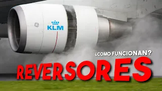 ¿Qué son y para que sirven los reversores de empuje? - ¿Como funcionan? - KSGAviation