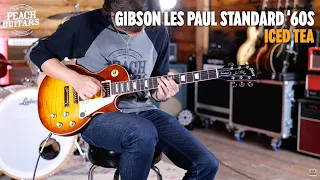 No Talking...Just Tones | Gibson Les Paul Standard '60s - Iced Tea - 210820386