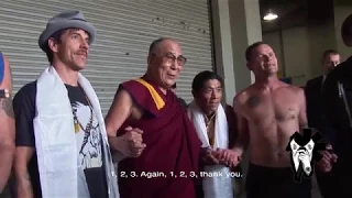 Dalai Lama meets Red Hot Chili Peppers (2013)