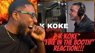 RETO QUIN REACTS TO K KOKE!! | K KOKE "FIRE IN THE BOOTH 1" (REACTION)