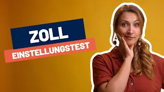 ZOLL EINSTELLUNGSTEST 2024 BESTEHEN I Optimale Vorbereitung, Erfahrungen, Tipps & Tricks