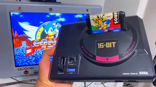 COMO JOGAR MEGA DRIVE DA MANEIRA “CERTA” ou NÃO… (comparação cabo SCART e RCA)