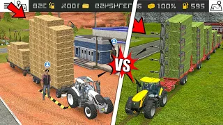 Fs16 vs Fs18 | JCB & New Holland Tractor compair | Timelapse |