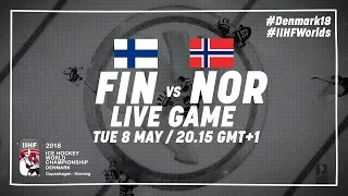 Finland - Norway | Full Game | 2018 IIHF Ice Hockey World Championship