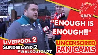 "Enough is enough!" | Liverpool 2-2 Sunderland | LFC Fan Cams