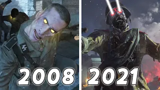 Evolution of Call of Duty Zombies 2008-2021 (Vanguard Zombies)