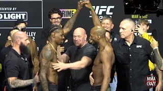 UFC 299: Kevin Holland vs. Michael Venom Page Weigh in Face Off