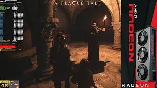 A Plague Tale Innocence 4K Maximum Settings | RADEON VII LC | Ryzen 9 3900X 4.6GHz CCD