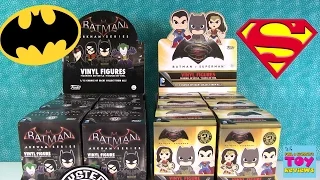 Batman vs Superman Arkham Funko Mystery Minis Full Case Unboxing | PSToyReviews