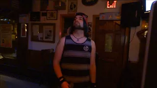 Ryan Carnage Singing Du Hast at Karaoke