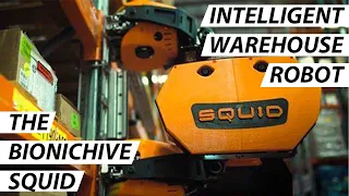 The BionicHIVE SqUID Warehouse Robot Uses AI And Machine Learning For Organized Packaging & Storage